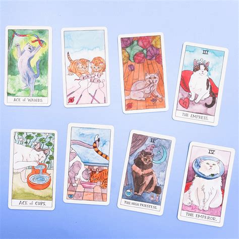 Tarot Card Meanings in the Tarot of Paisan Cats Deck